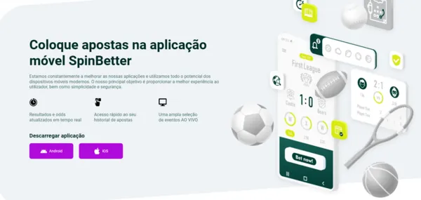 spinbetter mobile page